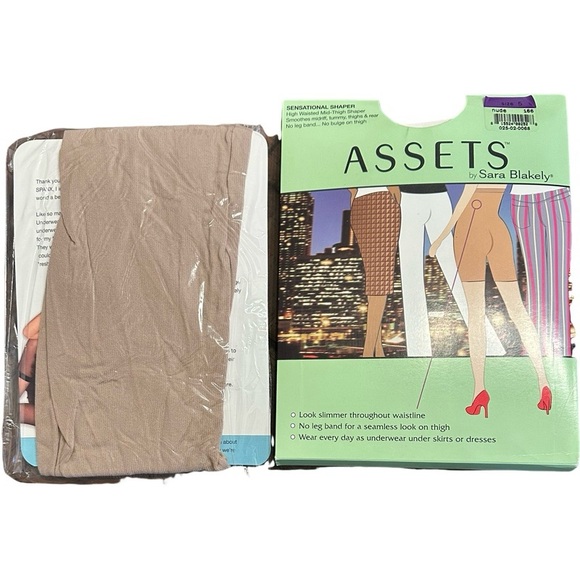 Assets by Sara Blakey Women’s High Waisted Mid-Thigh Shaper - Picture 3 of 6